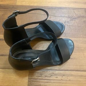 Alexandar Wang silver Abby heels EU 36